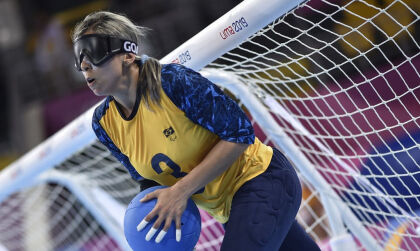 Ana Carolina Duarte, atleta paralímpica de Goalball.