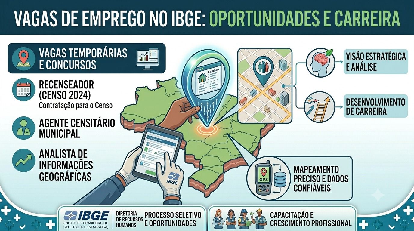 IBGE abre 13 vagas temporárias em Primavera do Leste para o 12º Censo Agropecuário