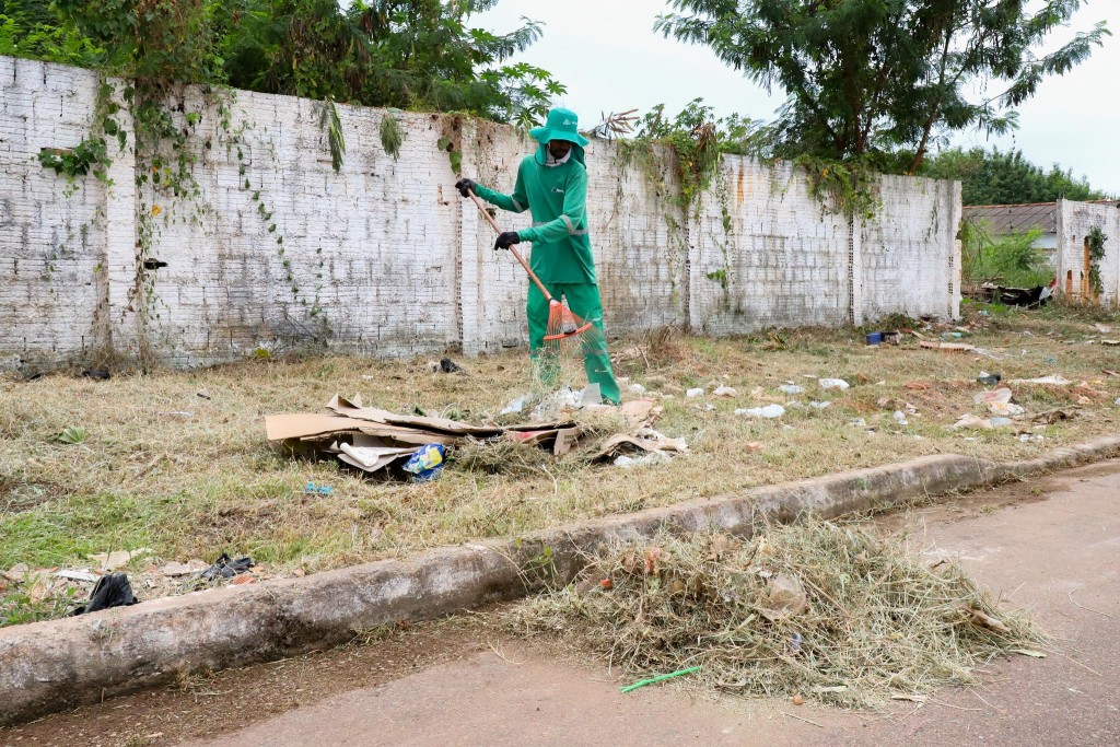 VG em Ação intensifica limpeza, manutenção e melhorias urbanas em diversos bairros nesta quinta-feira