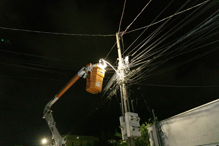 Cuiabá ultrapassa 16 mil lâmpadas de LED instaladas; João Bosco Pinheiro recebe nova etapa do Ilumina Mais