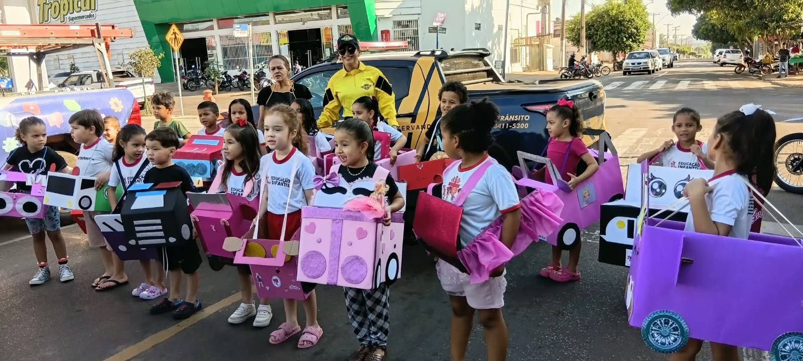 Município celebra Dia Nacional do Trânsito com conscientização nas escolas