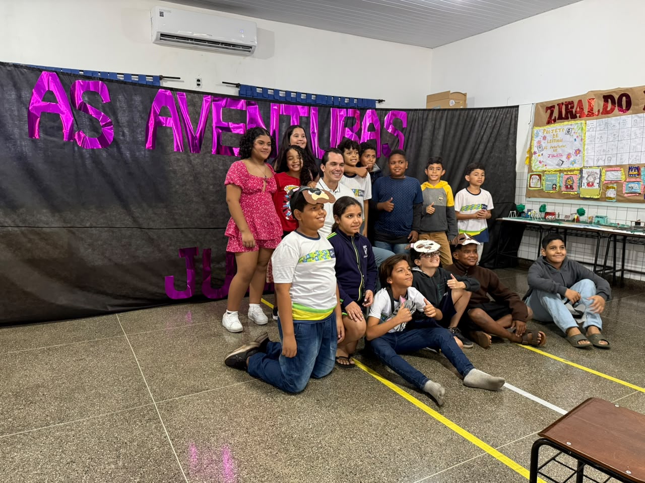 Escola Professora Gildázia promove projeto de leitura inspirado nas obras de Ziraldo