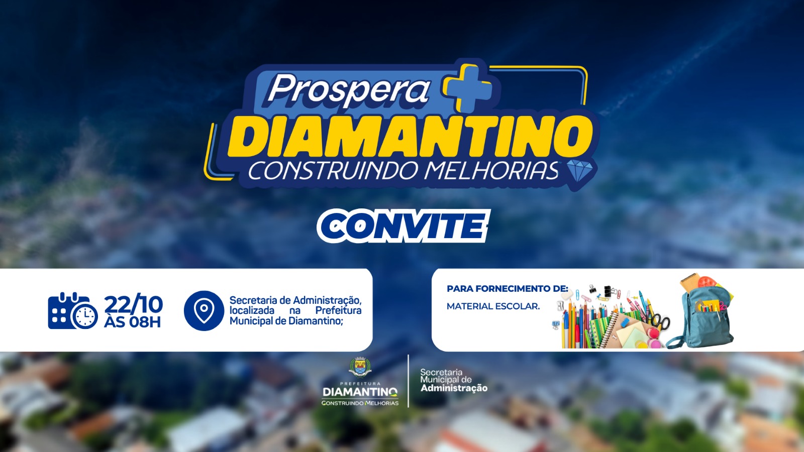 Prefeitura realiza novo encontro do Programa “Prospera + Diamantino” voltado a fornecedores de materiais escolares