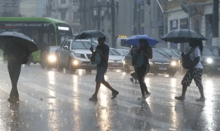 Defesa Civil alerta para chuvas fortes no estado de SP